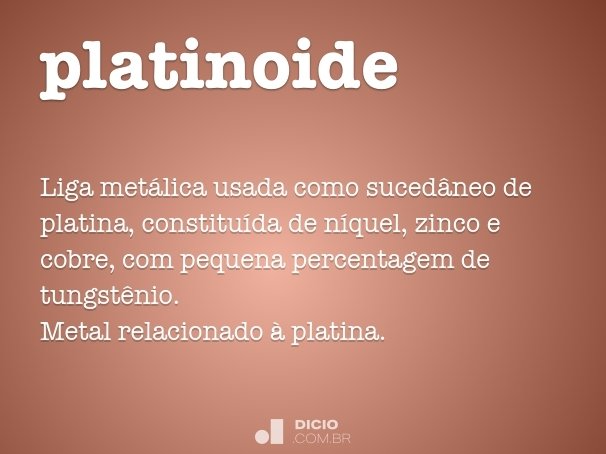 platinoide
