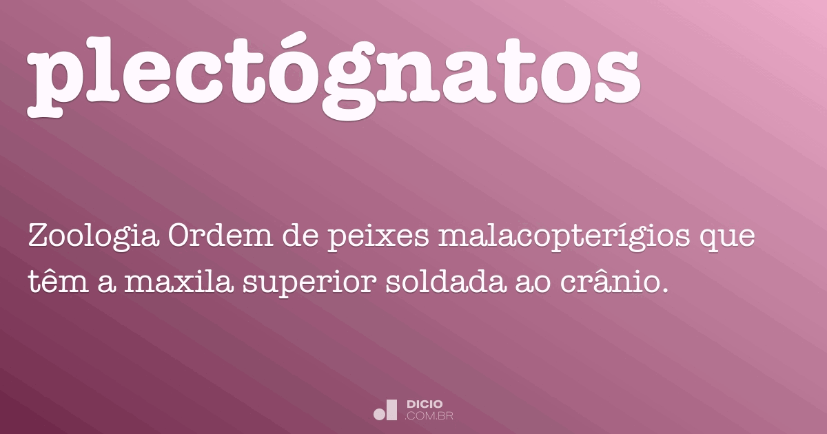 Malacopterígio - Dicio, Dicionário Online de Português