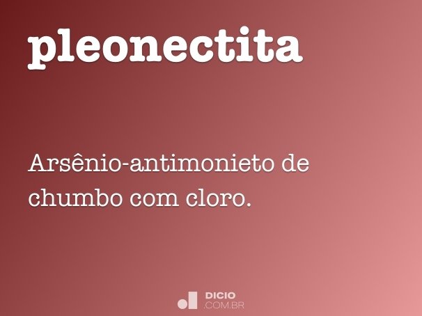 pleonectita