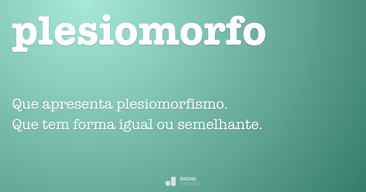 Mesomorfia - Dicio, Dicionário Online de Português