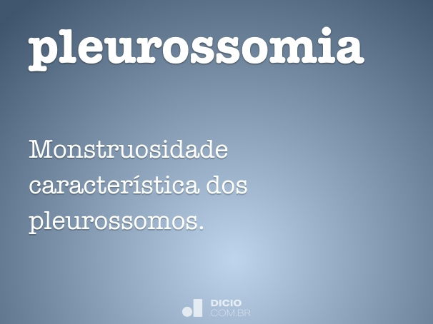 pleurossomia