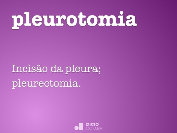 pleurotomia