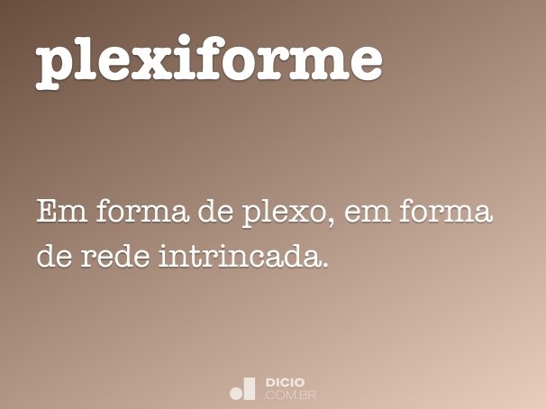 plexiforme
