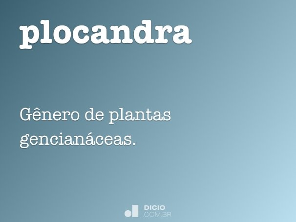 plocandra