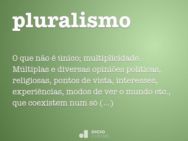 pluralismo