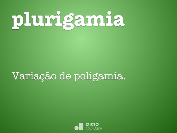 plurigamia