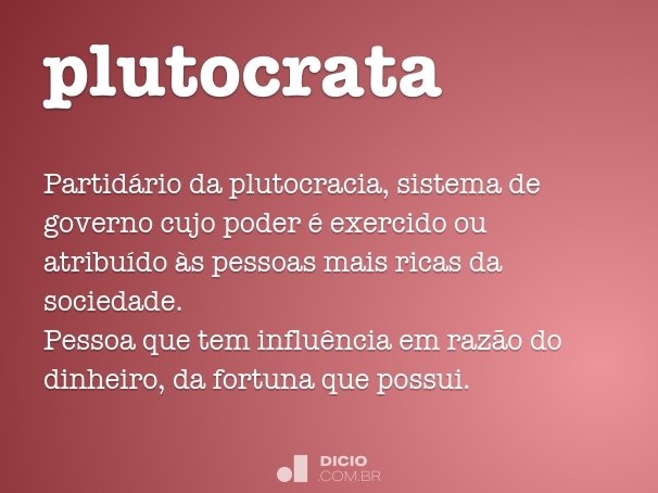 plutocrata