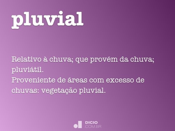 pluvial