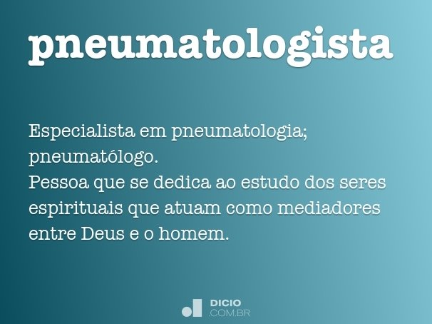 pneumatologista