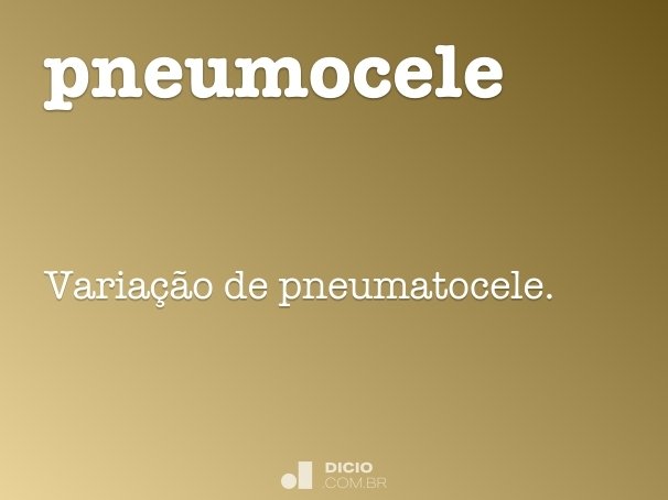 pneumocele
