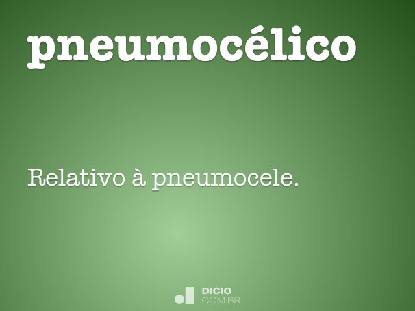 pneumocélico