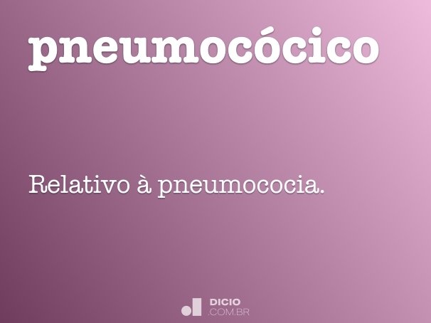 pneumocócico