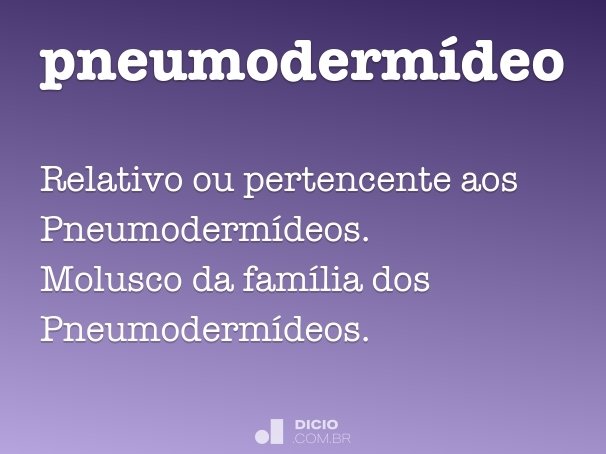 pneumodermídeo