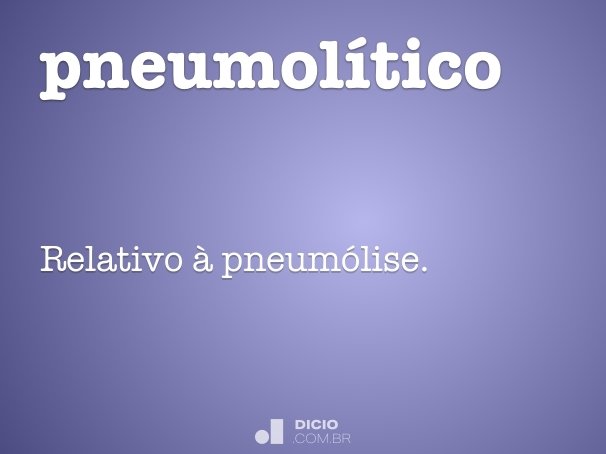 pneumolítico