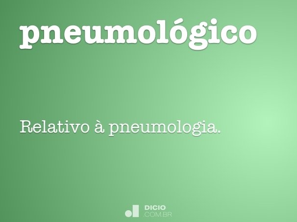 pneumológico