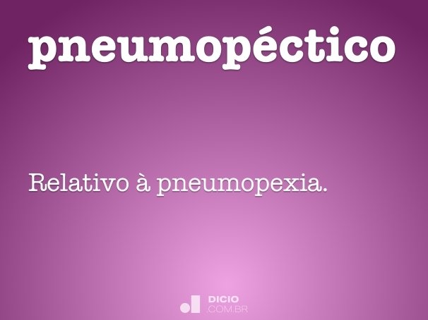 pneumopéctico