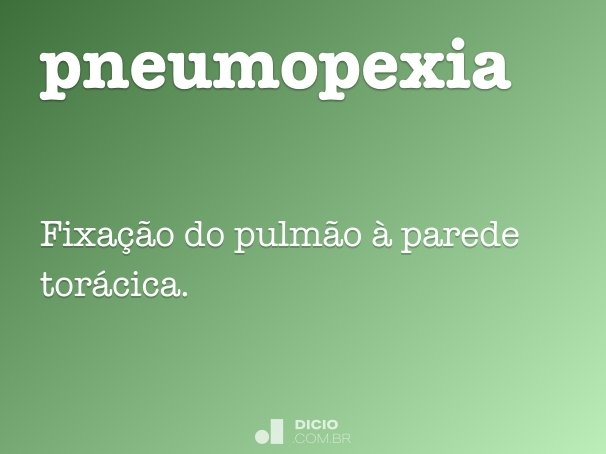pneumopexia