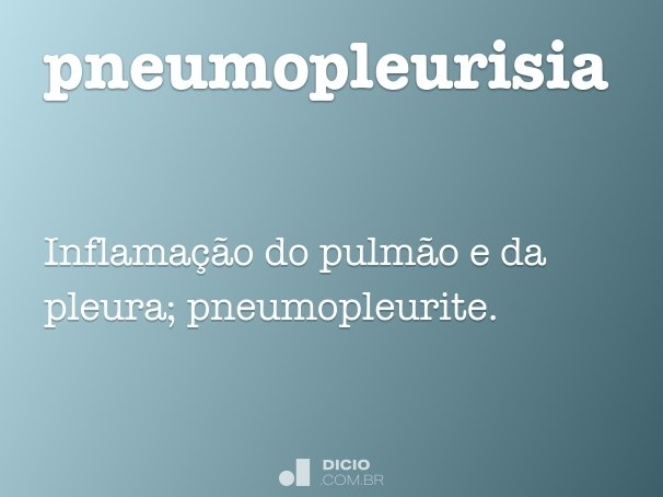 pneumopleurisia