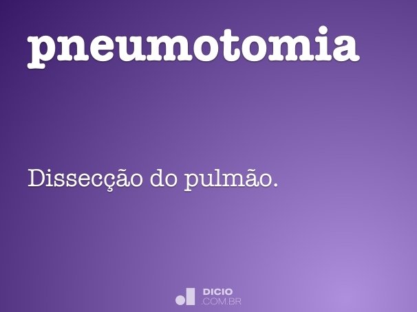 pneumotomia