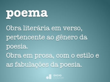 Qual o significado dessa poesia ? ​ 