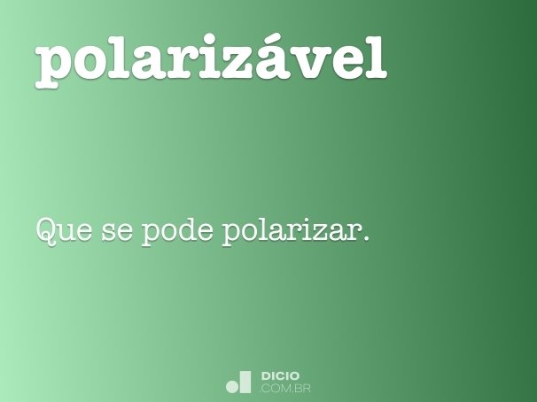 polarizável