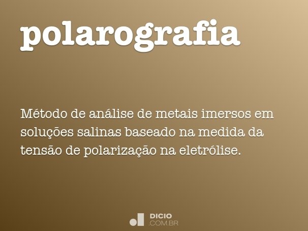 polarografia