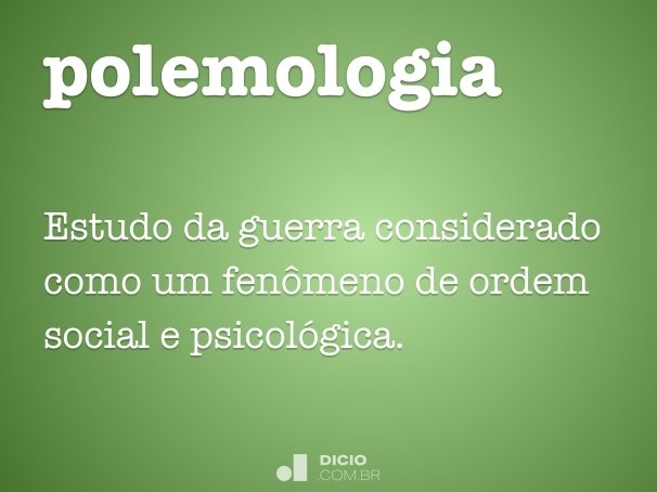 polemologia