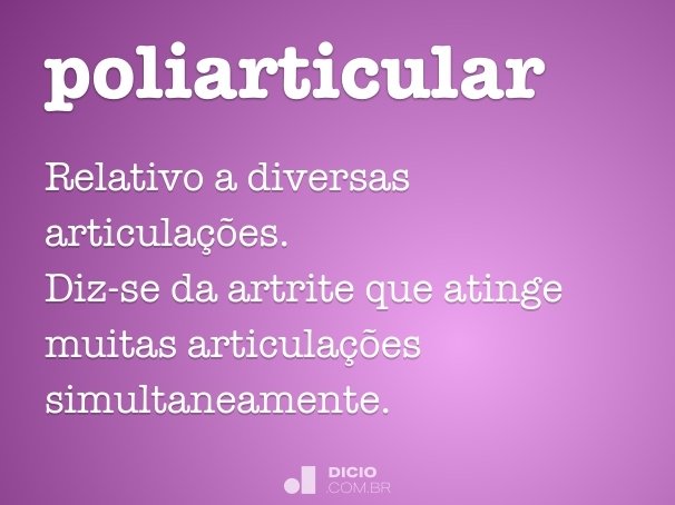 poliarticular