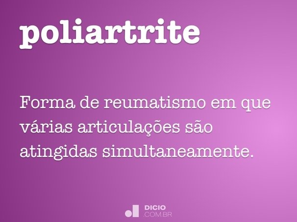 poliartrite