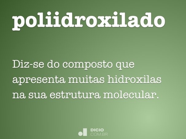poliidroxilado