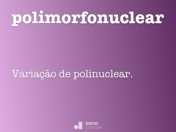 polimorfonuclear