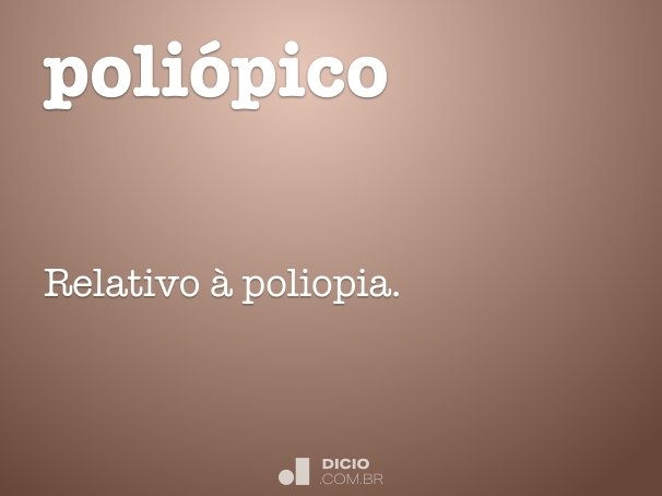 poliópico