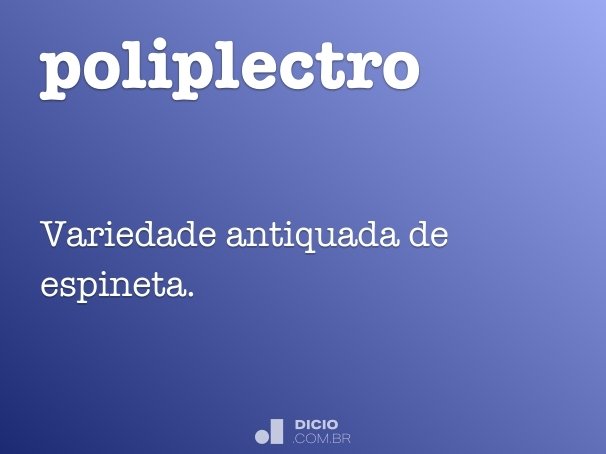 poliplectro