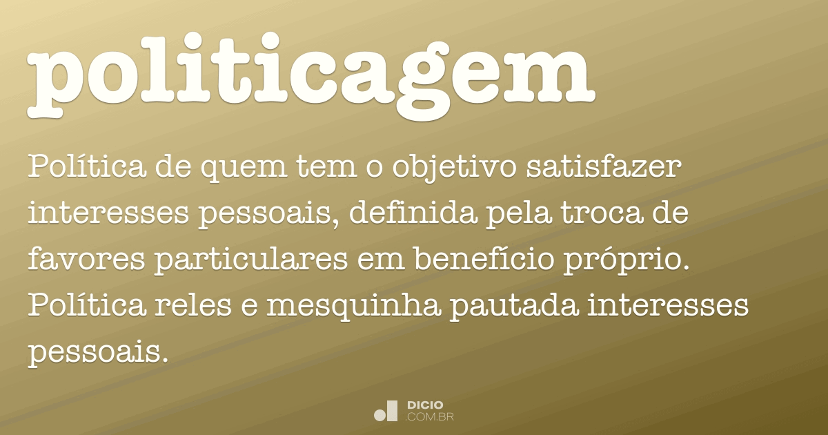 Resultado de imagem para POLITICAGEM