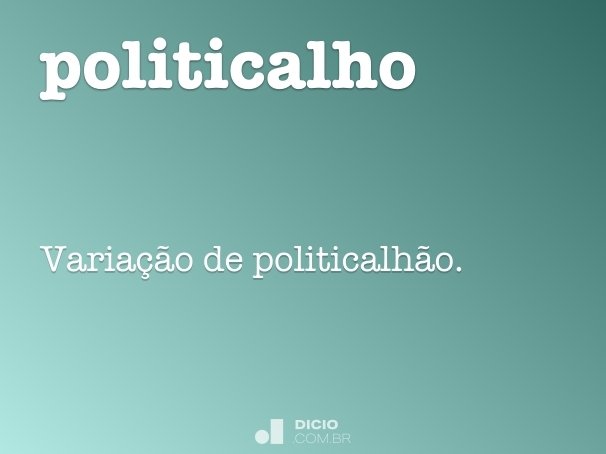 politicalho