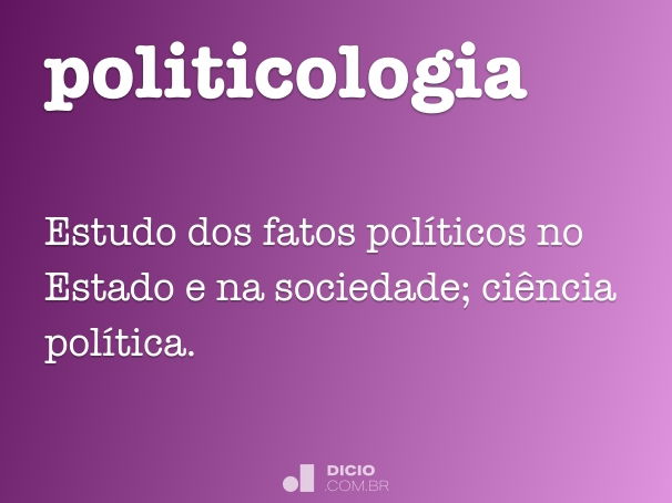 Política: Substantivo Feminino