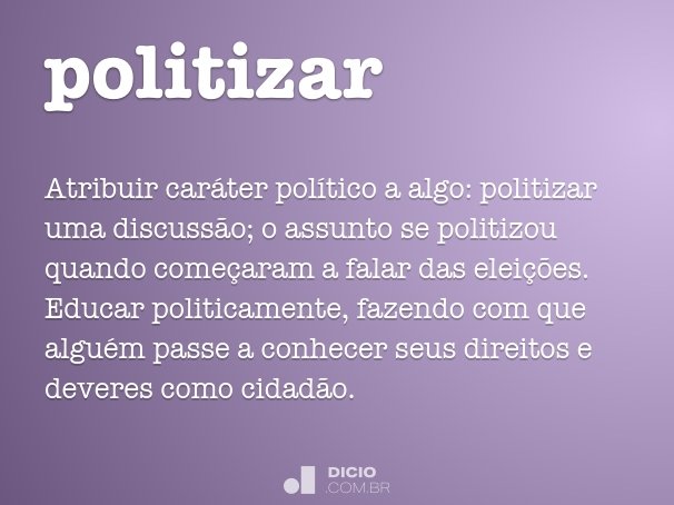 politizar