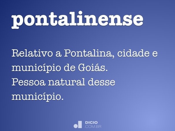 pontalinense
