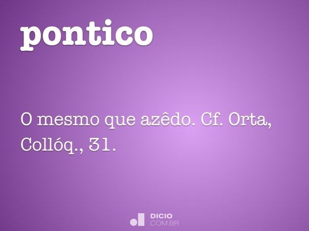 pontico