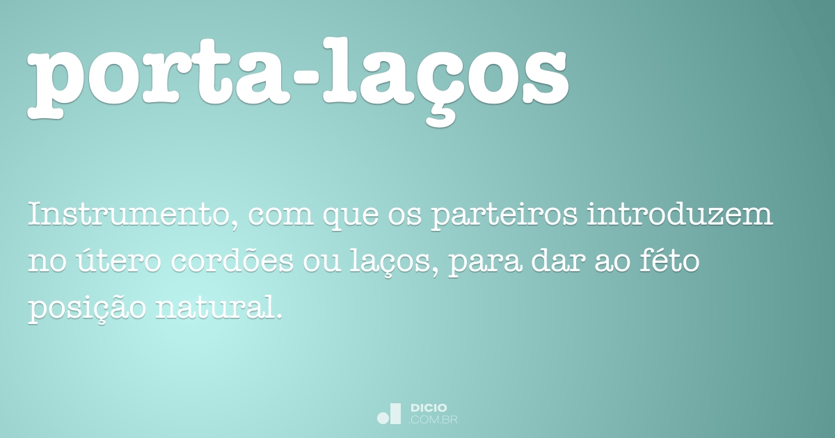 Porta-leque - Dicio, Dicionário Online de Português