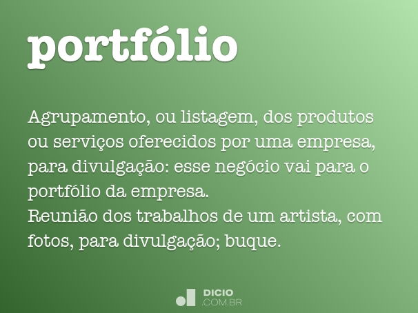 portfólio