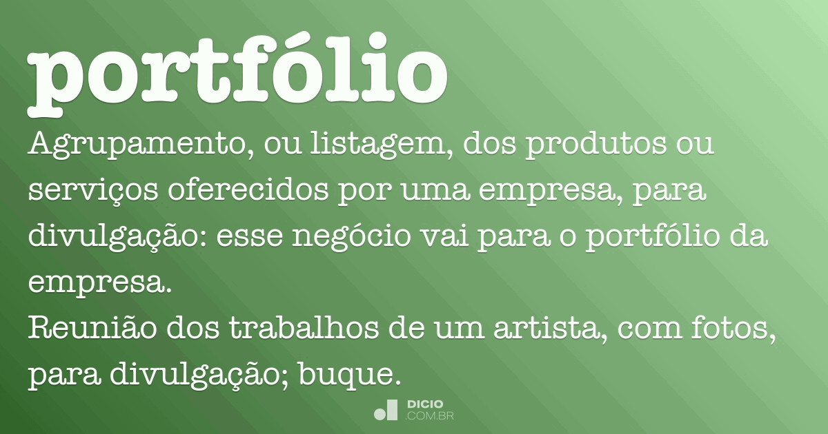 PORTIFÓLIO