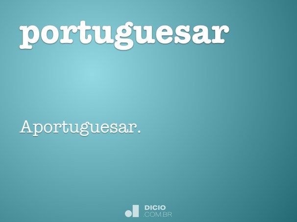 portuguesar