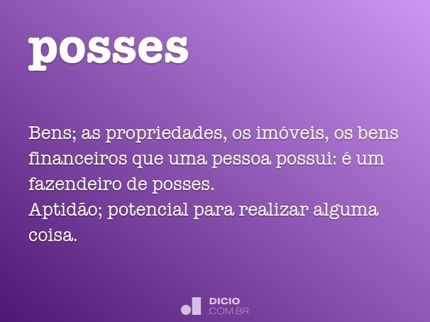 posses