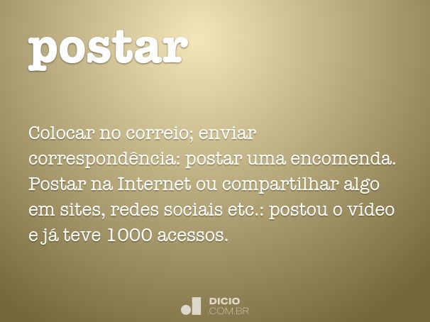 Pôr - Dicio, Dicionário Online de Português