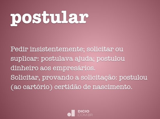 postular