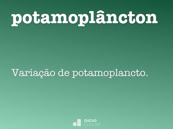 potamoplâncton