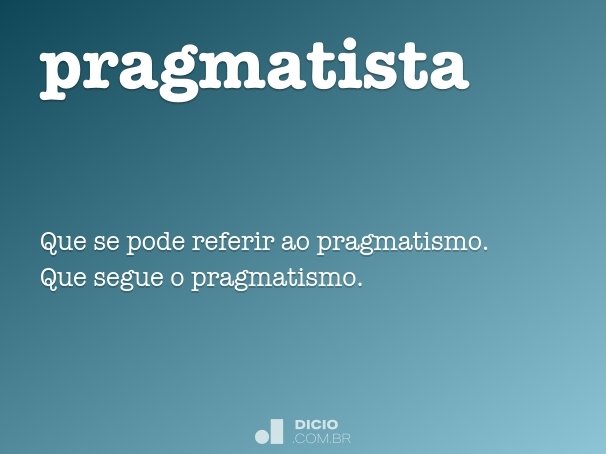 pragmatista