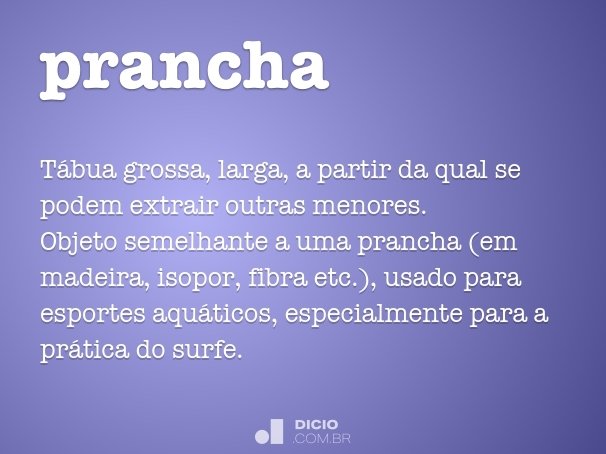 prancha