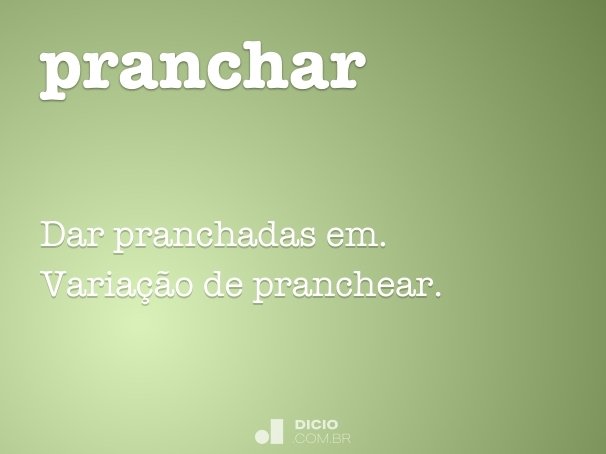 pranchar
